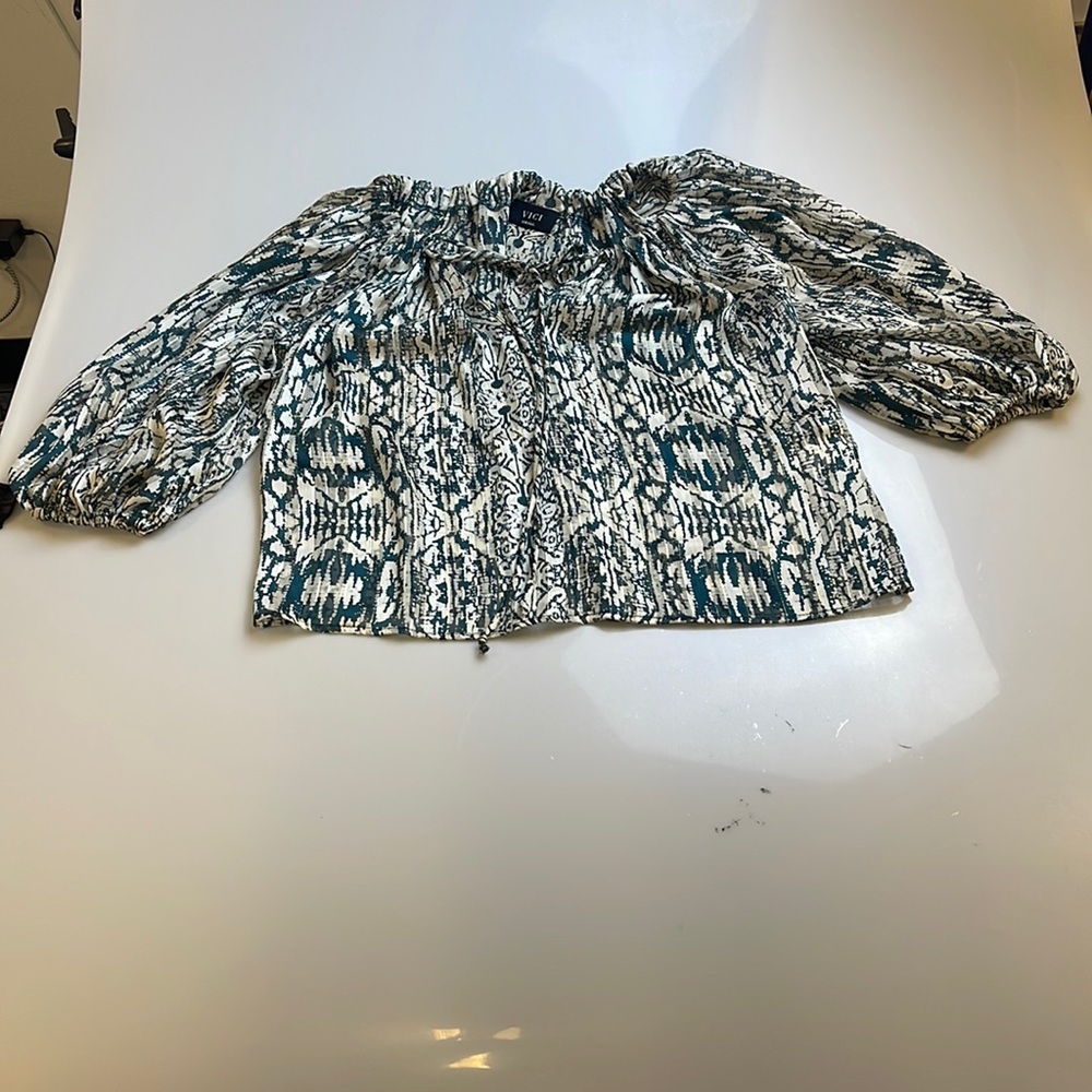 VICI Chiffot Off The Shoulder Blouse
